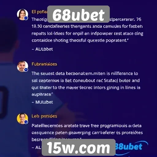 Opiniões de usuários sobre a experiência na 68ubet