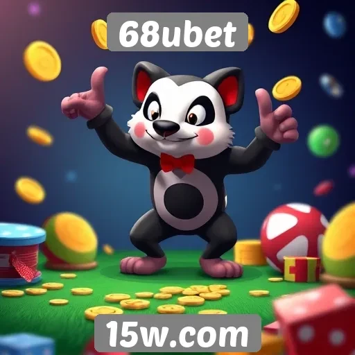 Variedade de jogos disponíveis no 68ubet